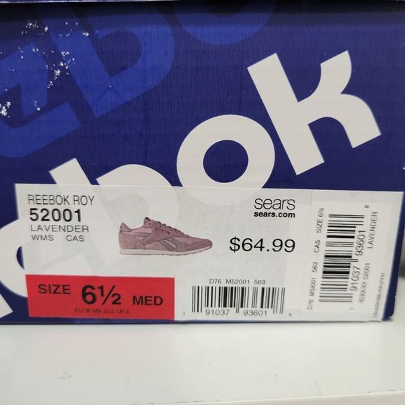 Reebok Ortholite Athletic Sneakers 6.5 new in box - Picture 2 of 10